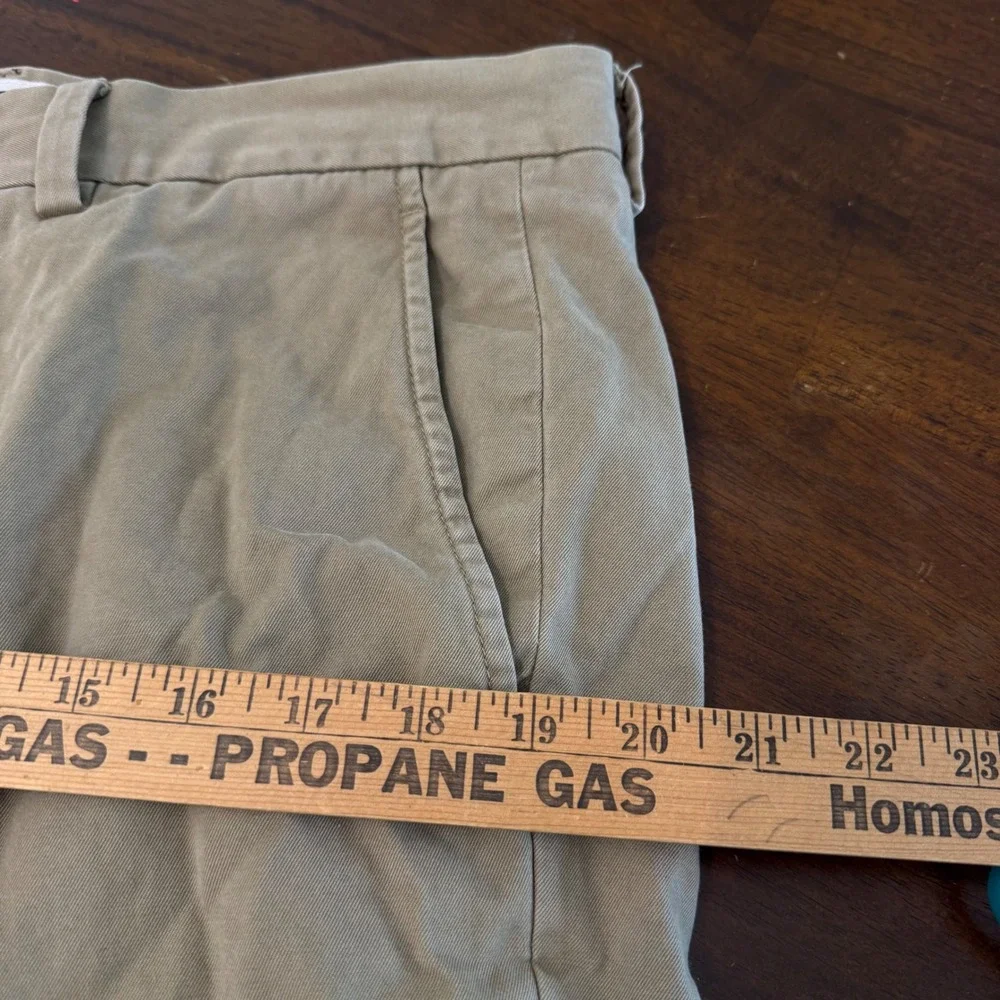 Banana Republic Aiden Chino Mens 36x34 Khaki Tan Slim Fit Cotton Pants